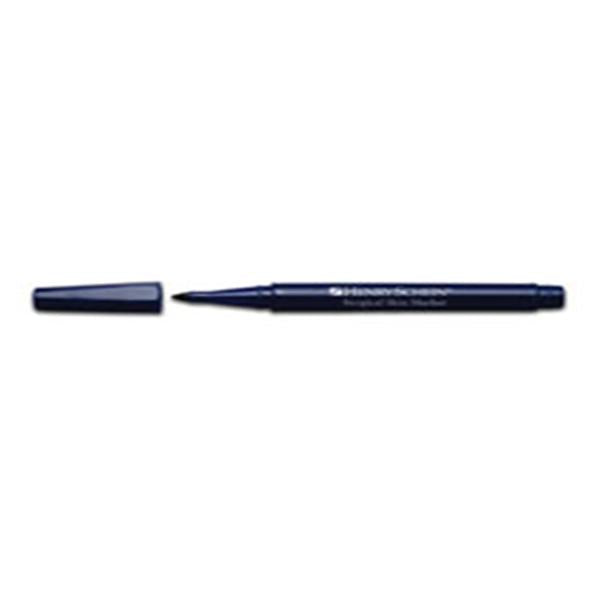 Marker Skin Standard Tip Dark Blue Mini Non-Sterile 100/Bx